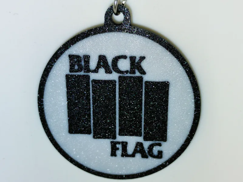 Black Flag Keychain