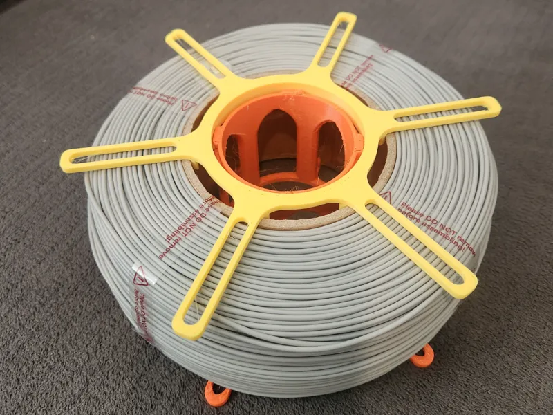 Minimal bamboo ams lite filament spool (0.4mm)