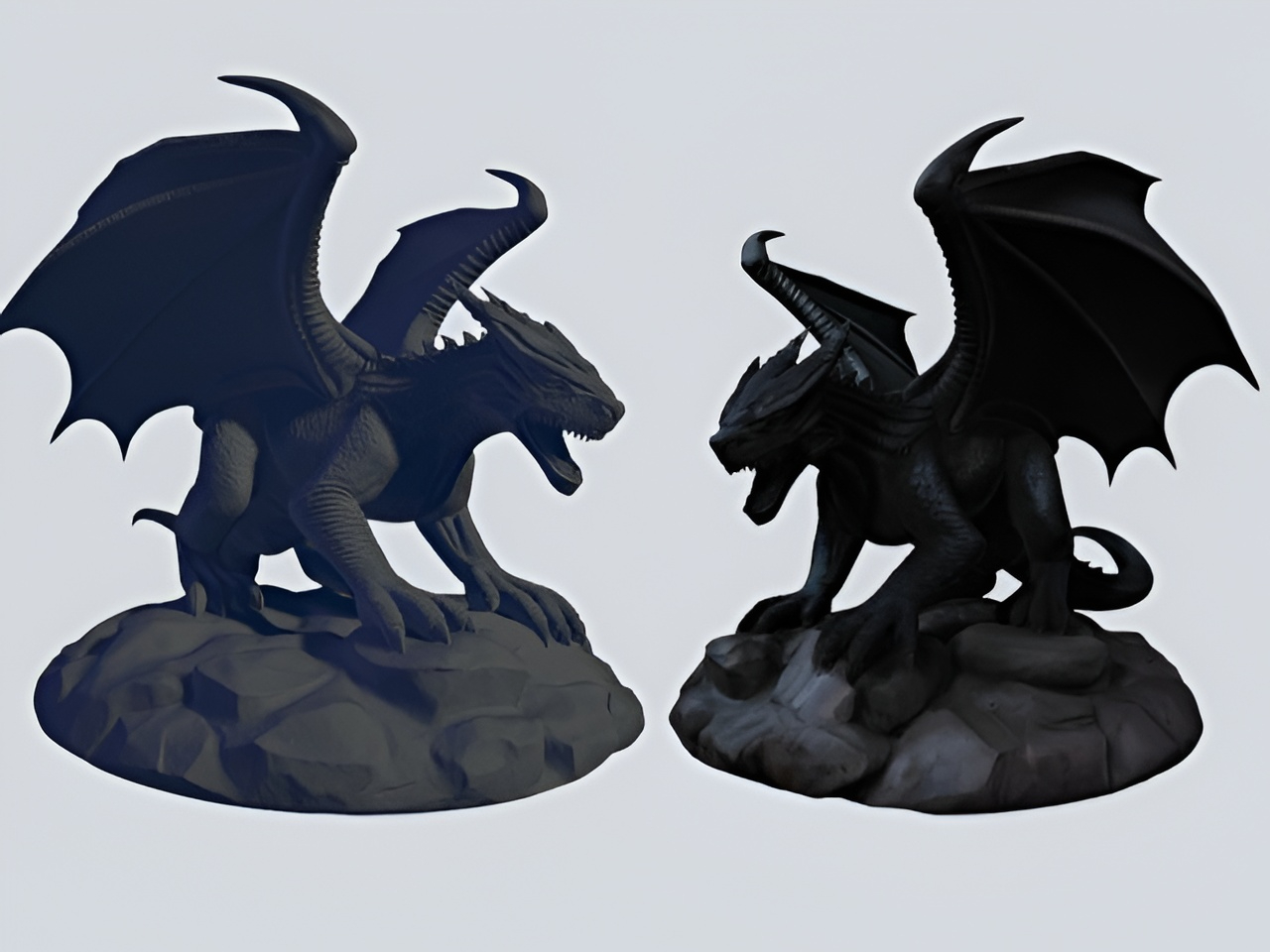 Shadow Dragon TTRPG DND Miniature
