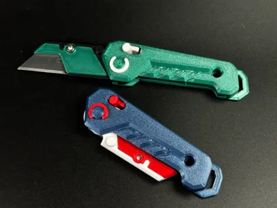 Fast Print Axis Lock Folding Knife