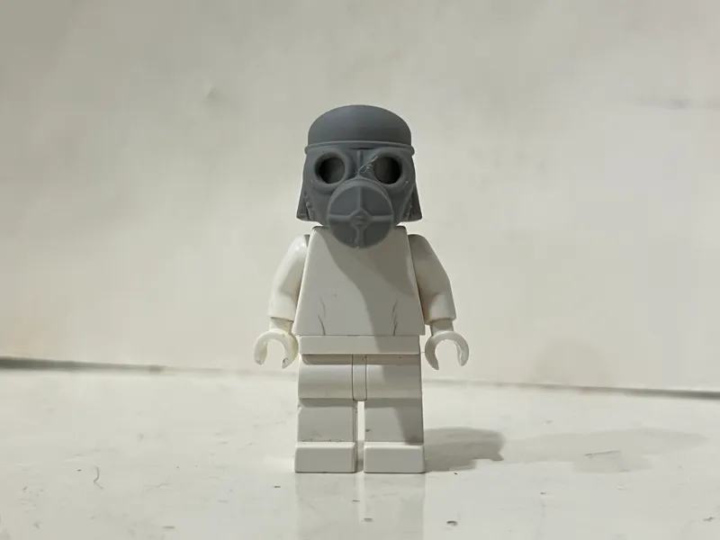 Brick WWII Gas Mask Helmet (no support)