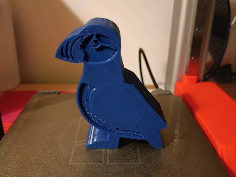 Papageientaucher Sandform
