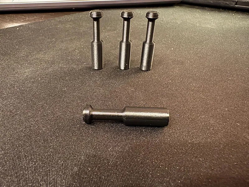 End pin for 8mm pneumatic system