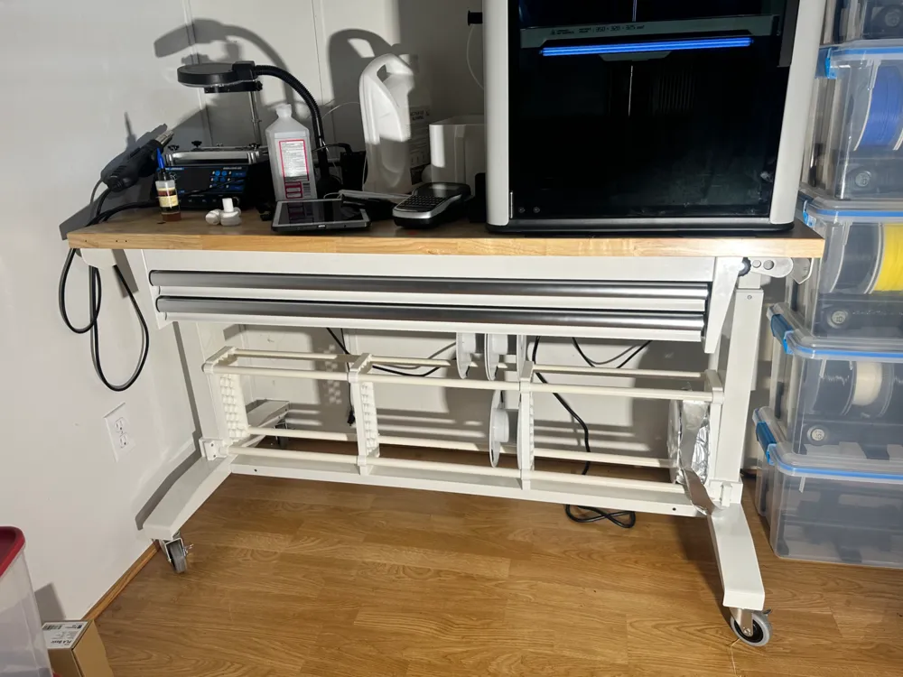 Husky Work Bench Filament Double Rack Remixed by Peake Repair Services ...