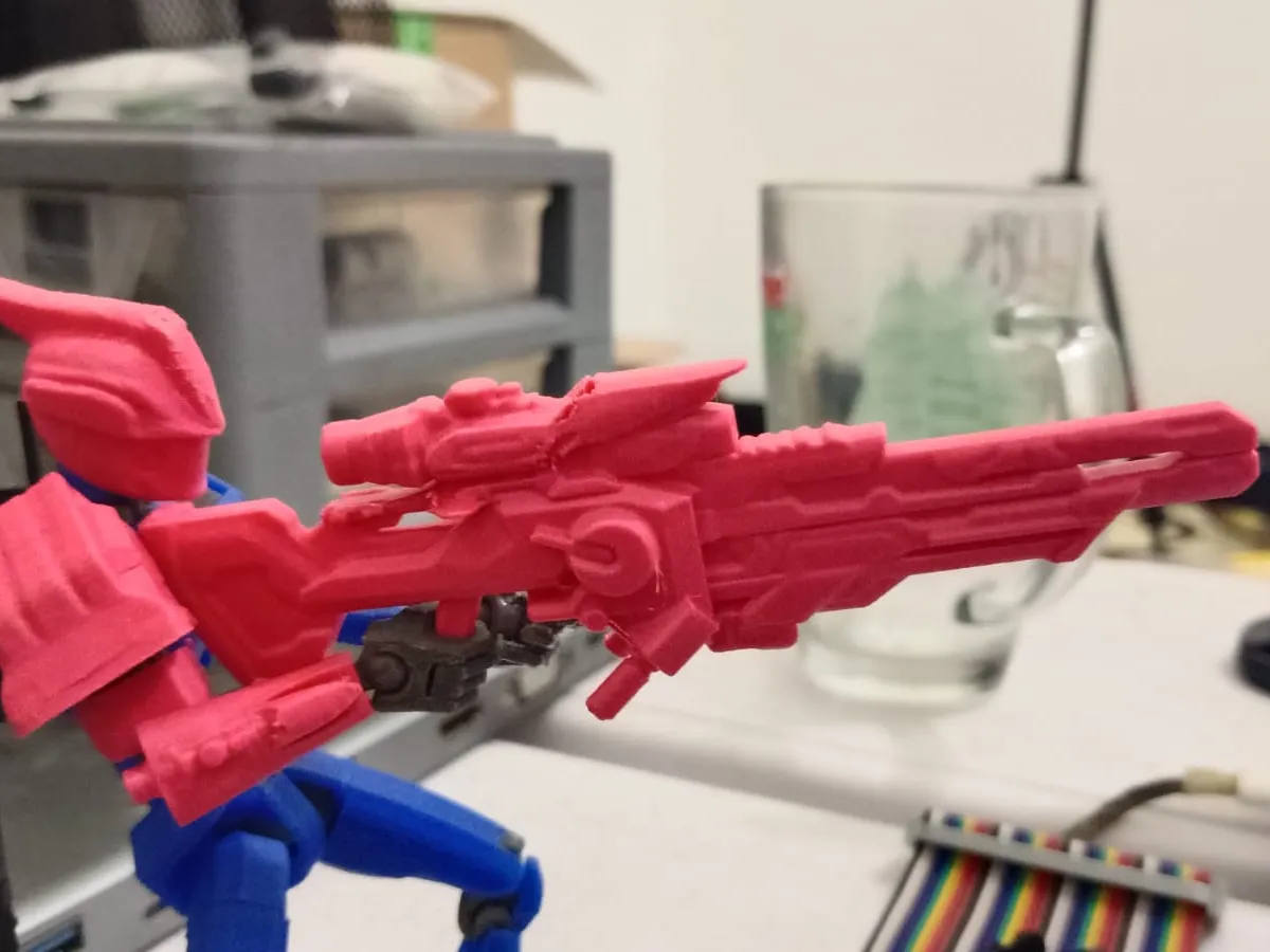 Fusil sniper jouet pour figurine Dummy 13