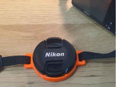 Nikon 55mm Diameter Lens Cap Strap Holder