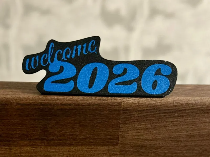 welcome 2026 decoration