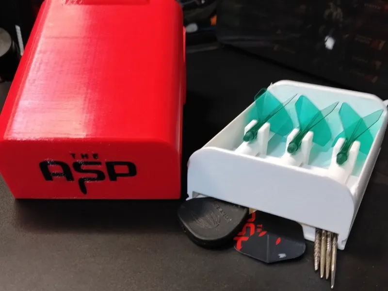 Print In Place! Darts Case - Fits complete set