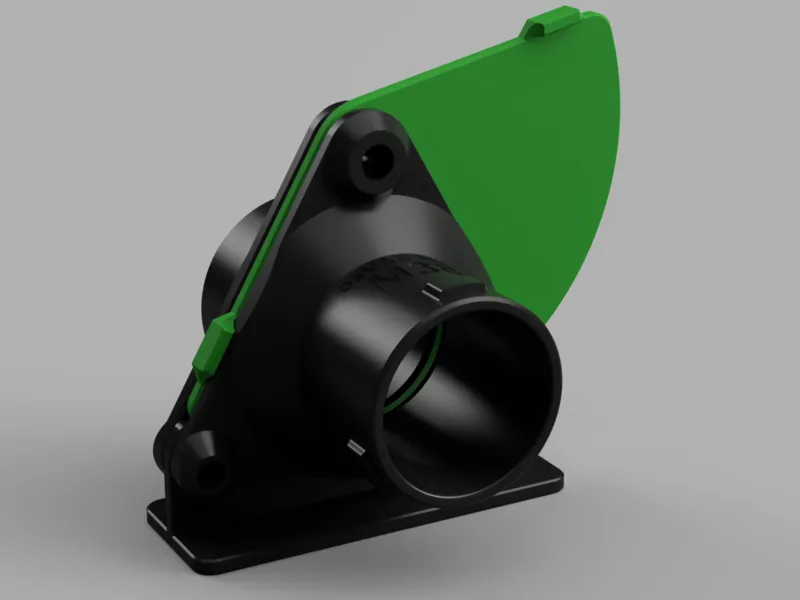 Blastgate HT-DN50  with OsVac Neo M38 adapter