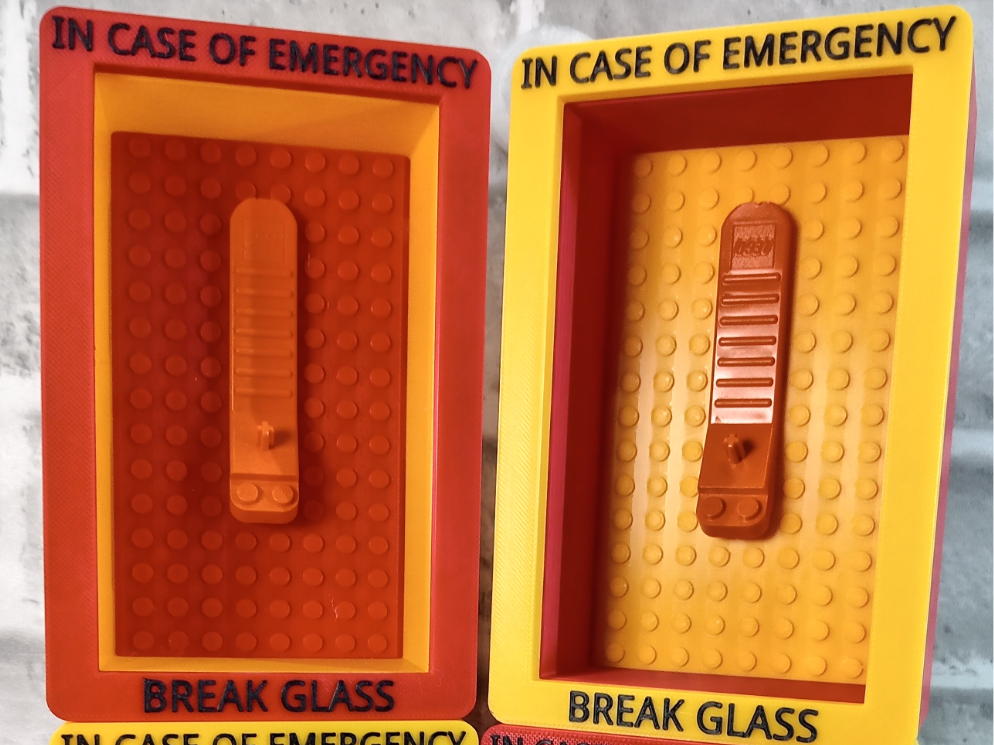Brick Separator Funny Gift - Break Glass Emergency