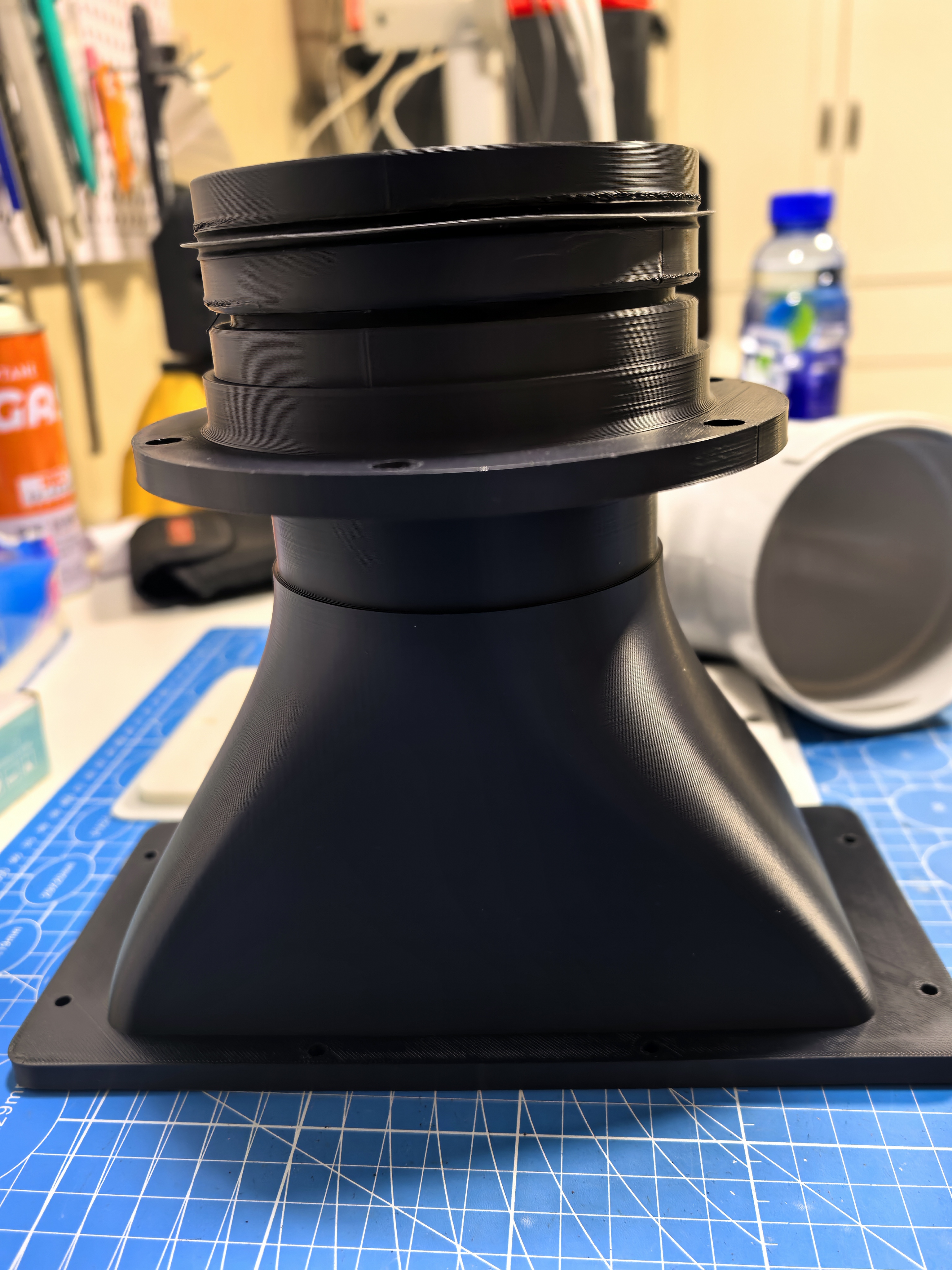 Miniatura 2 do modelo 3D 新风穿墙风管套件（承插卡扣式）