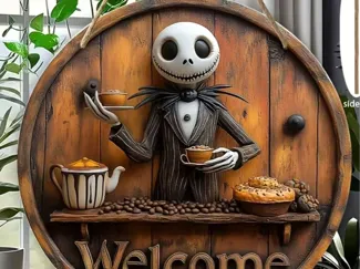 Jack Skellington Türschild