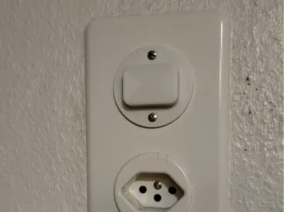Feller Light Switch Cover (fully closed)