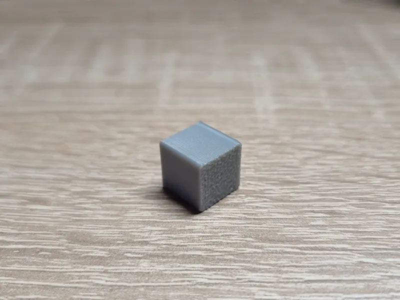 1 Cubic centimeter callibration test