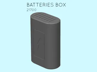 21700 Batteries box