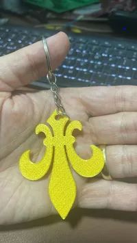 Fleur de lys + porte-clés — photo 3
