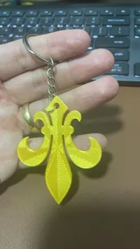 Fleur de lys + porte-clés — photo 2