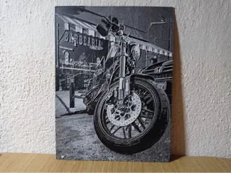 Chopper Motorcycle - HueForge