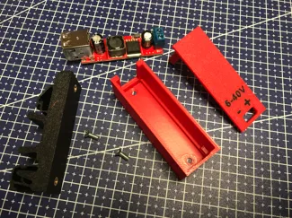 Gehäuse für Doppel USB DC-DC Step Down Converter