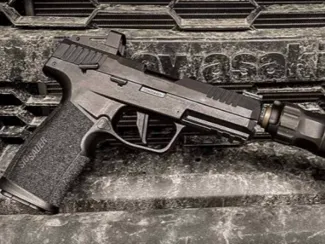 suppressed pistol