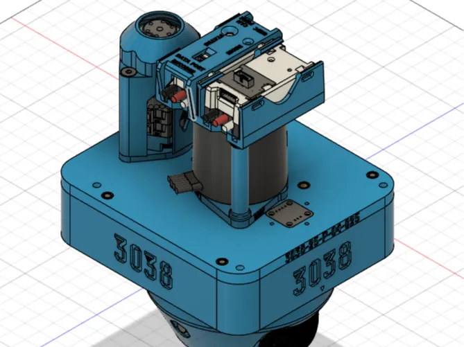 3038's snow drift swerve drive system
