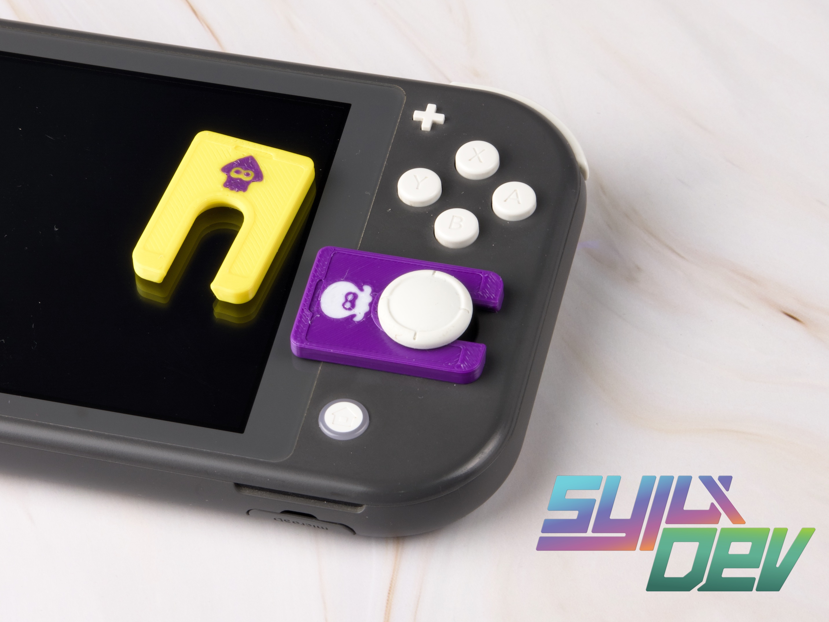 Miniatura 4 do modelo 3D Switch stick lock Splatoon
