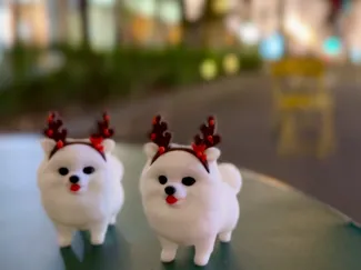 Meet the Festive Pom-deer! 