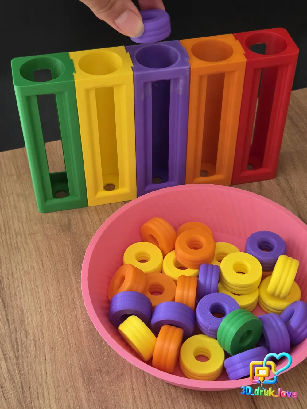Universal Design Learning Model Sensory Fidget Sorter – Version 2 Motor Skills - Free 3D Print Model ...