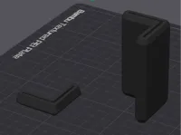 Clip et pied pour étagères modulaires métalliques — photo 1