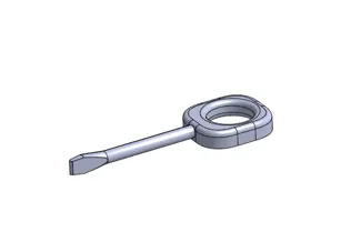 Flat head hand tool