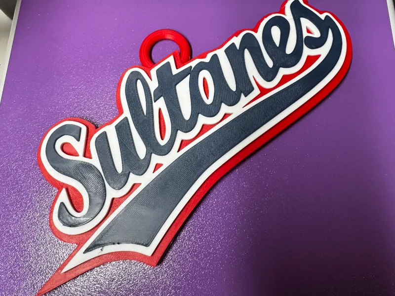 Sultanes de Monterrey Oversized chain pendant