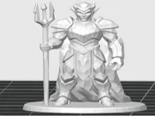Elf Knight Trident