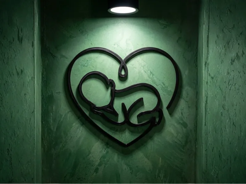 Wall Art Corazon Bebe