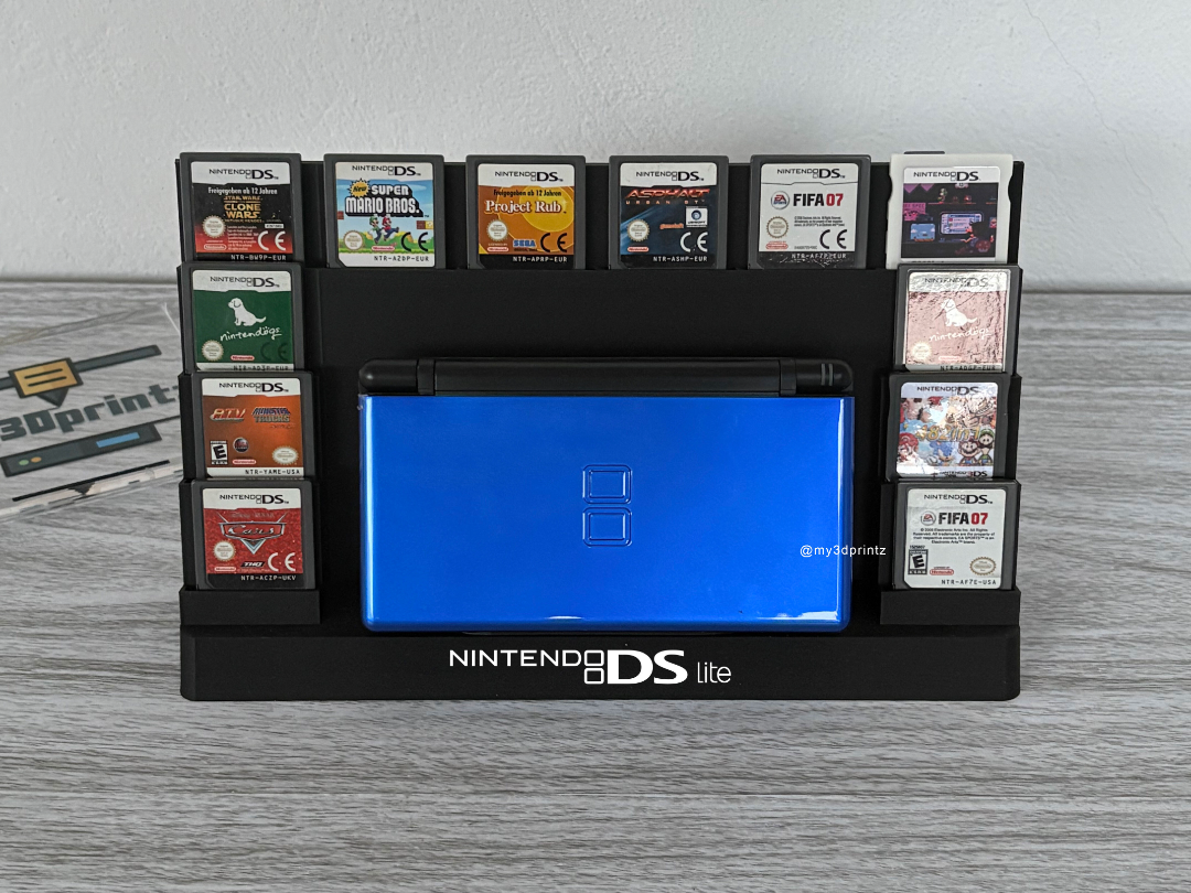 Nintendo DS Lite Stand With 12x Games Holder