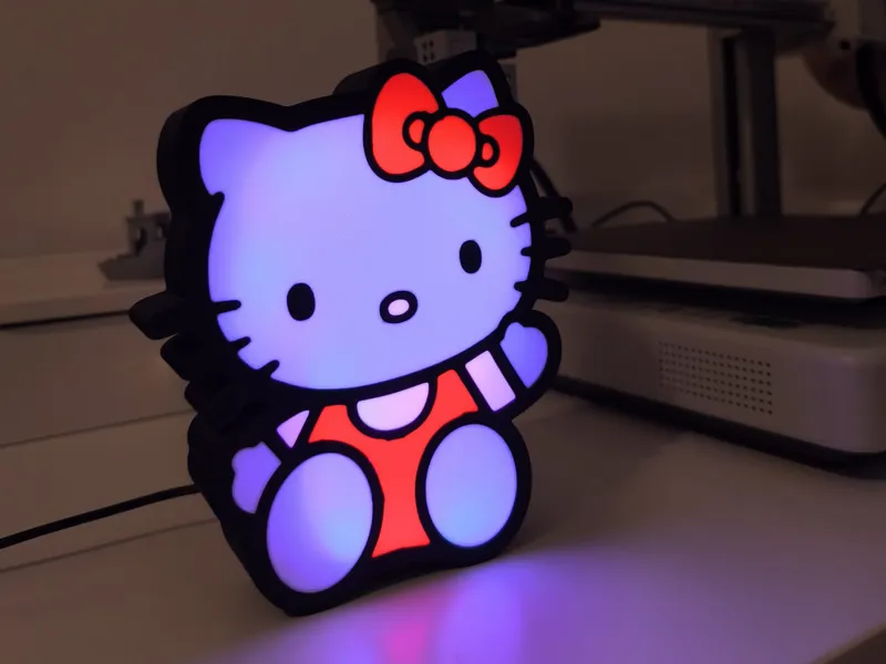 Hello Kitty light box Sanrio