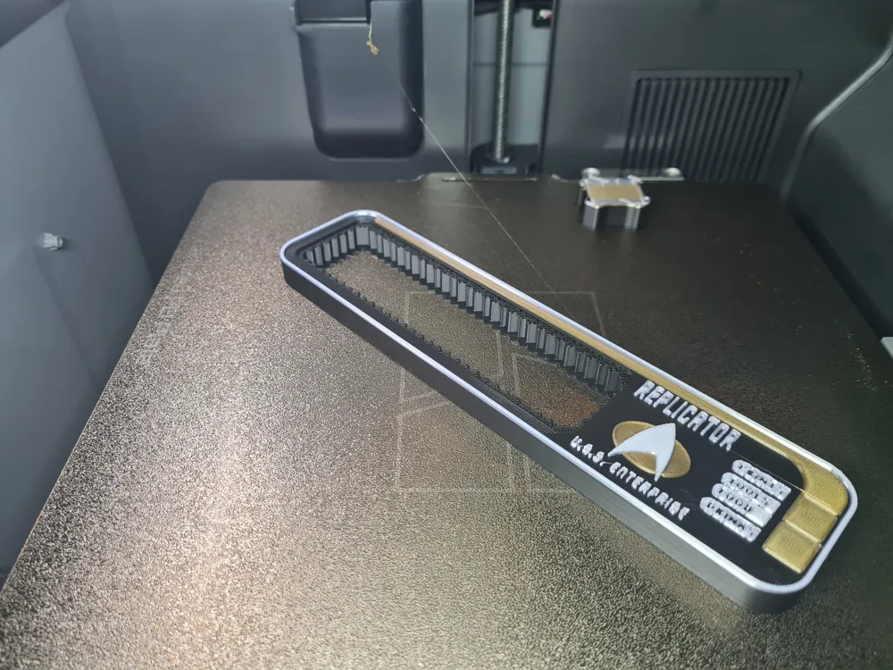 Star Trek Display-Rahmen für Bambu Lab P1S & P1P – Kostenloses 3D ...