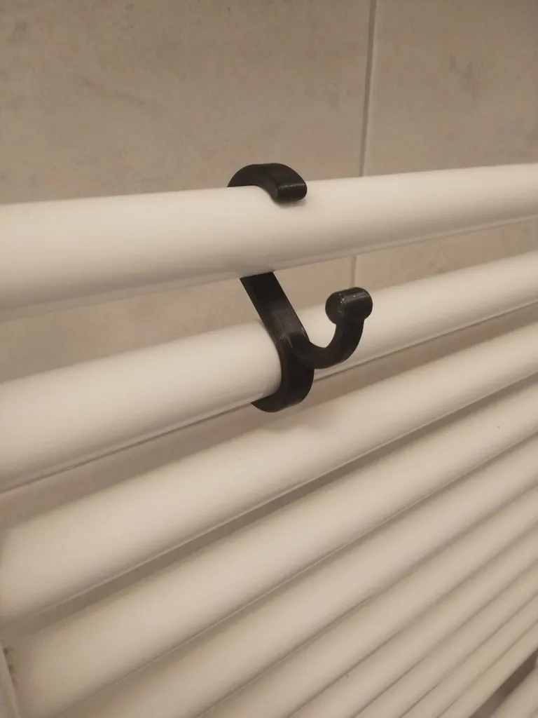 Design radiator towel Hook by Chris1974 MakerWorld