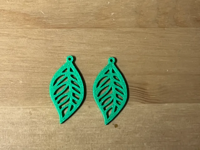 Leaf earrings