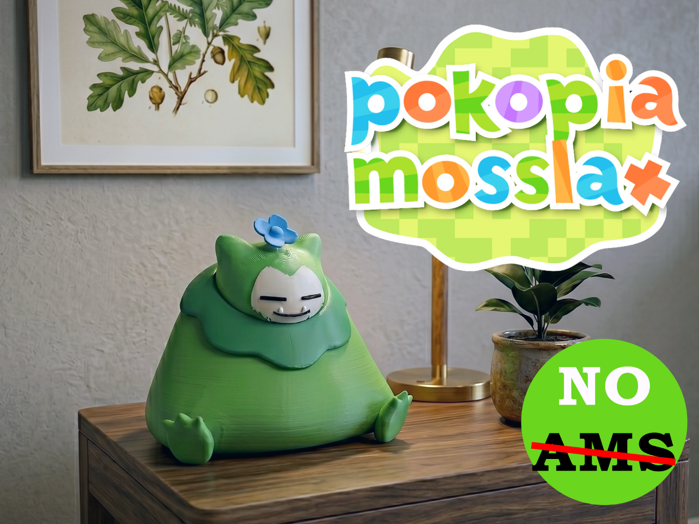 Mosslax Pokemon Pokopia - NO AMS