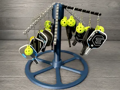 Customizable Keychain Display System 1