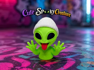 Alien Goblin "Zippy" Cheeky Star Visitor