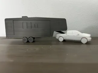 Truck and Camper