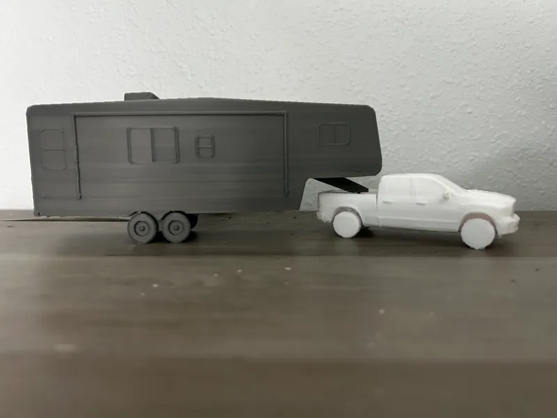 Truck and Camper