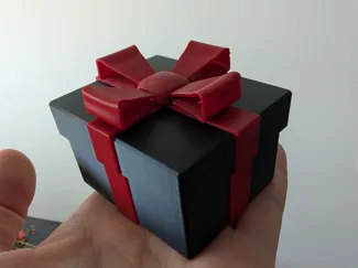 Small Gift Box, Separate Parts