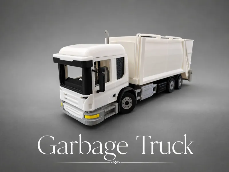 Garbage Truck - Scale 1:32