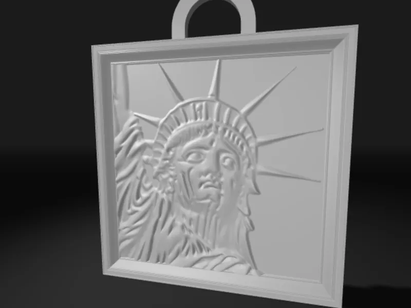 scultura statua della libertà