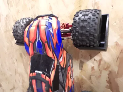 Wall Mount for RC TT 1/10 Traxxas Rustler 120mm