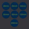 Lens Caps with Focal Lengths 