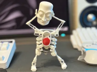 Wind-up Dancing Skeleton Toy - Tung Tung Sahur