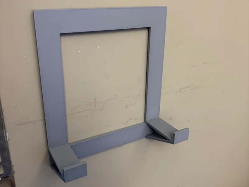 Book holder wall mount